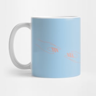 reaching out Mug